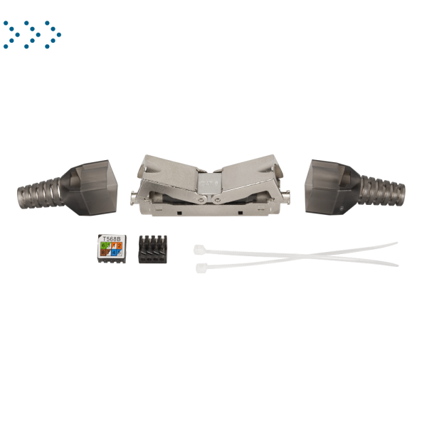 Полевой соединитель, экранированный, категории 6